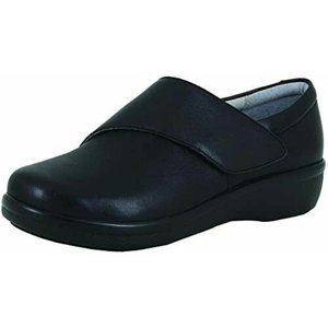 Traq By Alegria Women's Black Leather Shoes US 9